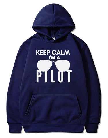 KEEP CALM I'M A PILOT PULLOVER THE AV8R